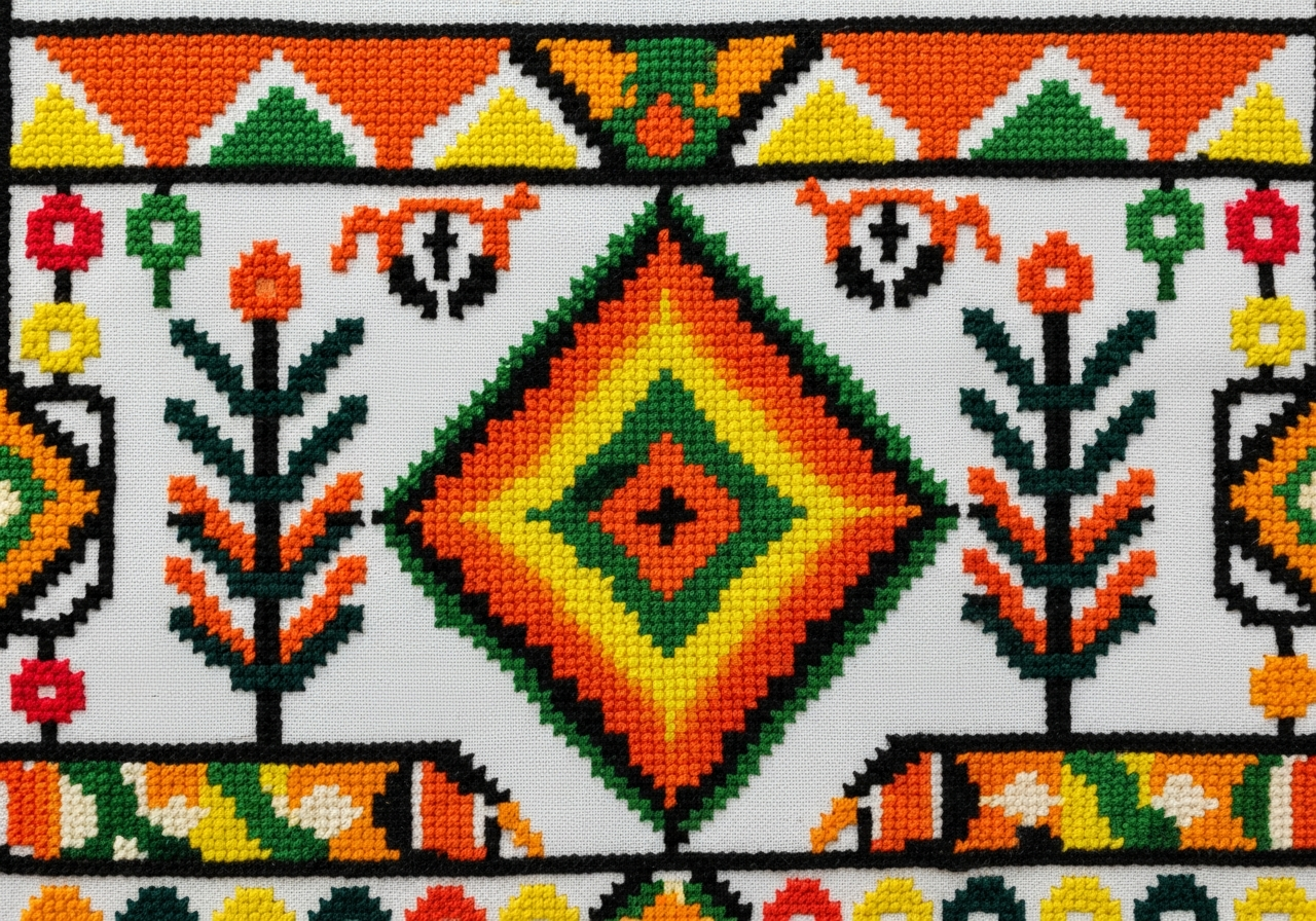 Nablus tatreez pattern